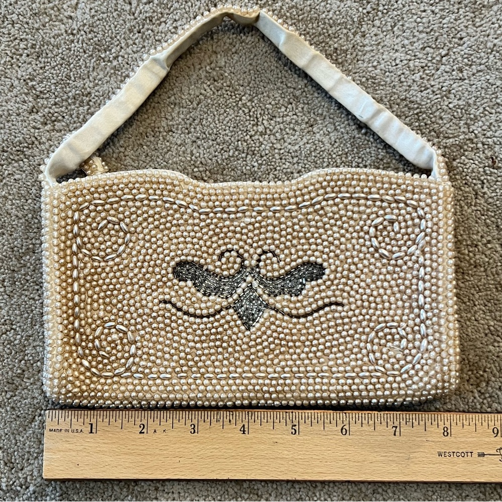 Vintage 50s Miranda Made in Japan Beaded Evening Bag